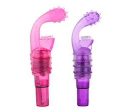 5pcslots wasserdichte Fingerform Gpunkt Vibrator Squirt Rocket Tickler Pocket Rocket Gspot Klitoral Stimuliert mit Einzelhandel Pakcag1209402