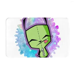 Dywany najeźdźca Zim Gir Door Mat Mat Foot Pad Home Dywan Nicktoons