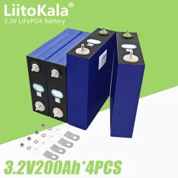 4pcs liitokala 3,2 V 200AH LifePo4 Batterie Lithium-Eisen-Phosphat-Batterien für Wechselrichter Camper Golf Cart Offroad Solar Wind