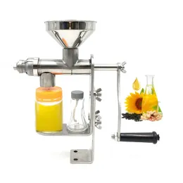 Pressers BENTISM HD Manual Oil Press Machine Expeller Extractor Stainless Steel#304 Homemade Oil