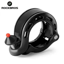 Rockbros Bicycle Bell Bell MTB Cycling Horn Bike Handlebar Qtype Hidden Safety Antislip Accessori antisciplina