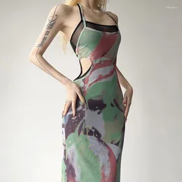 カジュアルドレスネックラインのファッションでセクシーなシームレスなドレス