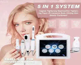 Multifunktionsprofi 5 in 1 HF -Geräte 4d 5d 7d Hifu Vmax Liposonic Micronedle Focus Ultraschall -Straffing Anti Wrinkle1389001