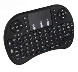 Drop Rii i8 Air Mouse MultiMedia Remote Control Touchpad Handheld Keyboard for TV BOX PC Laptop Tablet5999054