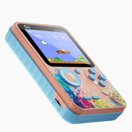 G5 Mini Retro Video Game Console Handheld tragbarer 3,0-Zoll-Klassiker Pocket integriert 500 Spiele Macaron