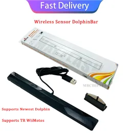 Tillbehör för Mayflash Wireless Sensor DolphinBar BluetoothConnect Remote PC Mouse för Wii Stöd fyra arbetslägen Dropshipping