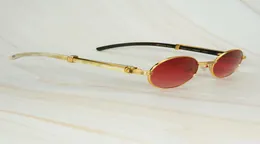 Ieenbel w owalnym modnym luksusowe okulary czytania vintage buffalo róg odcienie okulary przeciwsłoneczne Deco ramki 7DY2 21S6617378