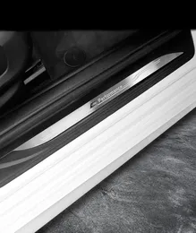 Tillbehör Dörr SILL SCUFF PLATE GUARTS Bil Door Seals Protector Cover Strips Stickers för BMW F10 F20 F30 F32 F34 E70 F25 F15 X11368525