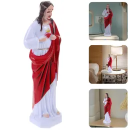 Decorative Figurines Church Decoration Simulation Gown Jesus Religious Figure Ornament