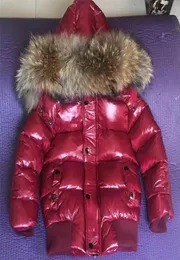 Down Coat Kinder Jungen Winterjacke mit Motorhaube Pelzkragen Kinder039s Parkas für Baby Girl 2 4 6 8 10 12 14 Kleinkind Oberbekleidung5926707