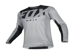 HPIT FOX NEW LENG SLEEVEダウンヒルジャージーマウンテンバイクTシャツMTB MAILLOT自転車シャツユニフォームサイクリング衣料品布1715070