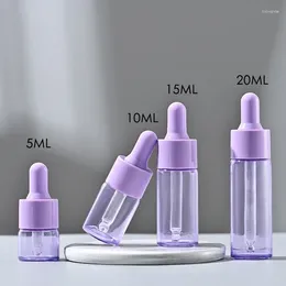 Bottiglie di stoccaggio 5 ml 10 ml 15 ml Mini bottiglia di contagocce olio essenziale vuoto per profumi vetro cosmetico con pipetta