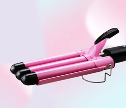 Hair Curling Iron Professional Triple Triple Curler Wave Waver Styling Tools Fashion Styler Wand 2202117616227