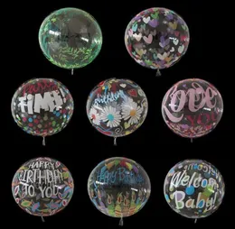 Dekoracja imprezowa 1050pcs Przezroczysty przezroczysty balon hel nadmuchiwane bobo balony
