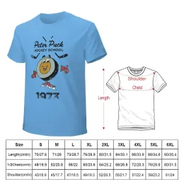 Peter Puck 100% Cotton Jersey T-Shirt for Sports Fans, Summer Top