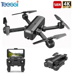 ZOOM WIFI FPV RC QUADCOPTER 4K1080Pデュアルカメラ光フロー折りたたみ可能なプロフェッショナルドローンvs XS8169887732を使用したSG706 RCドローン