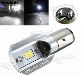 1Pc New DC 680V 12W HL LED Motorcycle Headlamp COB BA20D Bulb Motorbike Headlight DOX of Car and Motorcycle Lamps8592606