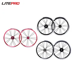 20インチフレーム自転車軽量折りたたみ自転車ホイールセット外部