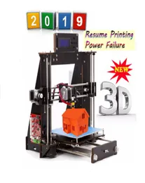 CTC 3DプリンターPrusa i3 Reprap MK8 DIY KIT MK2AヒートベッドLCDコントローラーCTC履歴書障害印刷4564037