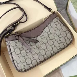 Üst tutamak ophidia çanta lüks tasarımcı çanta yeni küçük koltuk altı tote premium deri kadın erkekler crossbody tutan çanta tek omuz moda çantası