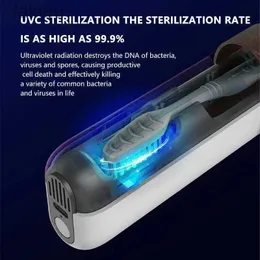 Tandborste Sanitizer Portable Mini Personlig tandborste Sanitizer UV Wireless Sterilizer Travel Storlek 240413