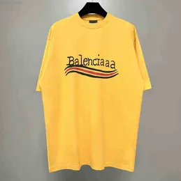 メンズプラスティーポロスラウンドTシャツネック刺繍と印刷されたポーラースタイルの夏の摩耗ストリートピュアコットン2x