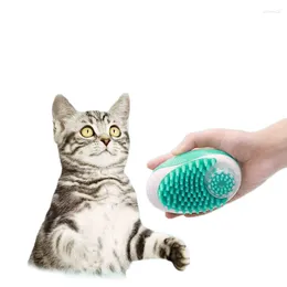 Hundkläder Pet Bath Brush Multifunktion Cat Shampoo Massage Dusch Hårborttagning Kam för katter Rengöring av Grooming Tool