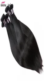 Per donne nere estensioni di capelli lisci bundle peruviani indiani per capelli umani bundle a buon mercato 8a bundle di capelli brasiliani 10pc interi 56615297788195
