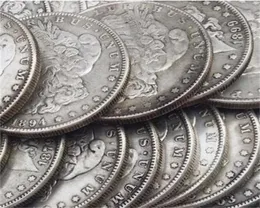 26 pezzi Morgan Dollars 18781921 QuotoQuot date diverse Mintmark Silver Plazed Copy Coins Metal Craft Dies Facturings FACT5184954
