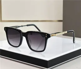 Ny modedesign Square Solglasögon statsman tio acetatram mångsidig form enkel populär stil utomhus UV400 -skydd GLA6027037