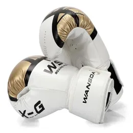 Kick Boxing Gloves for Men Women PU Karate Muay Thai Guantes de Boxeo Fight MMA SANDA ALLENAMENTO ATTREZZATURE ALLE ATTREZZATURE DELLA RAGAZZO174W9301539