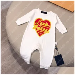 Rompers yeni doğan bebek onesies lüks tasarımcı yenidoğan setleri tulumlar marka kızlar erkek kıyafetler romper tulumlar tulum çocuklar bodysuit f otubt