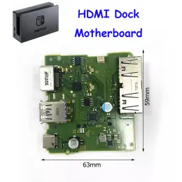 Accessories Original Used HDMIcompatible Port Socket Connector Motherboard for Nintendo Switch Output Charging Dock Port Socket PCB Board