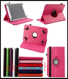 Universal 360 rotating case for 7 8 9 10 inch tablet MID Q88 A13 Galaxy tab 4 70 T230 T530 ipad Stand7264124