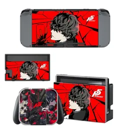 Game Persona 5 Vinile adesivo per la pelle per Nintendoswitch Skin Skin per Nintendo Nintend Switch NS Console e Controller Joycon W11622261