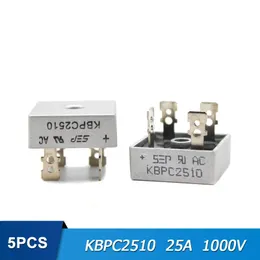 RECTIFICATORI PHONDE DI DIODI DI DIODE 5PCS KBPC5010 KBPC1010 KBPC1510 KBPC2510 KBPC3510 RECTIFICATORE 10A 15A 25A 35A 50A