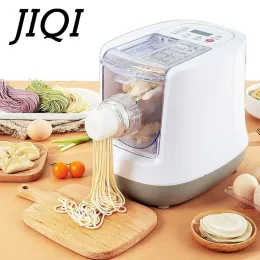 Produttori jiqi noodle elettrico pressa macchina spaghetti pasta produttore commerciale in acciaio inossidabile pasta per pasta gnocchi rulli