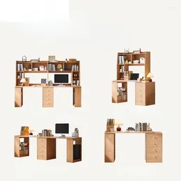 ألواح زخرفية Nordic Double Double Bookcase Contrated غرفة المعيشة