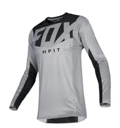 HPIT FOX NEW LENG SLEEVEダウンヒルジャージーマウンテンバイクTシャツMTB MAILLOT自転車シャツユニフォームサイクリング衣料品布7584356