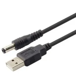 USB a DC5.5 4.0 3.5 Cavo di alimentazione Filo di rame puro Adattatore elettrico USB Cavo di ricarica USB Accessori per telefoni cellulari