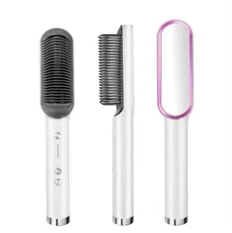Epacket Electric Splint Hair Athererers Comb Wair Cleange Pright Curling Dualpurpose Bangs Iron3865650