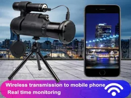 4060 Wireless monokulares Infrarot -Mobilteleskop Digitales Nachtsicht HD hohe Vergrößerung Outdoor Hunting 12 -mal FMC Grün F32376798
