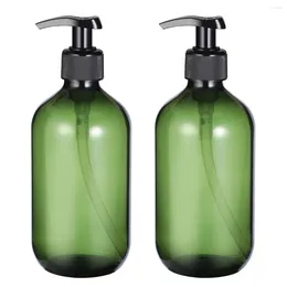 Lagringsflaskor 2st Dispenser Pump för Dish Hand Shampoo Lotion Mouthwash and Squeeze