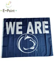 Penn Eyaleti Nittany Lions Bayrağı 3*5ft (90cm*150cm) Polyester bayrak afiş Dekorasyon Uçan Ev Bahçe Bayrağı Festival Hediyeleri3496478