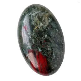 Party Decoration Natural Red Blood Stone African Compress Healing Crystal Energy Fingertip Toy Home Craft Gifts