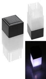 Solar LED Post Cap Light 2x2 Night Lamp Square Solar Power Piller Lights For smides järnstängsel trädgården bakyards gate land4815838