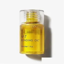 Schampookonditioner nr.7 Bonding Oil Förbättrande raslighet Utjämning och fuktgivande hår Essential Care Drop Delivery Products Styling DHGTN