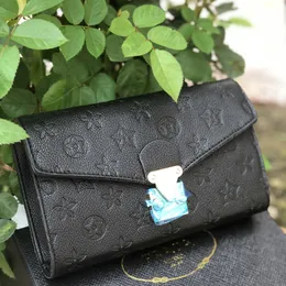 Women Fashion Designer Short Wallet woman purse Discount original box card holder ladies handbag Zero wallet package