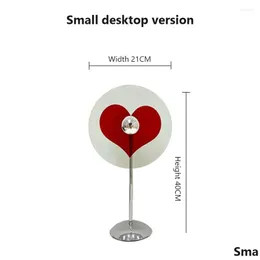 Masa lambaları usb bauhaus lambası diy romantik aşk ışığı ve gölge masası düğün yaratıcı projeksiyon yatak odası ruh hali bırakma dhdzp