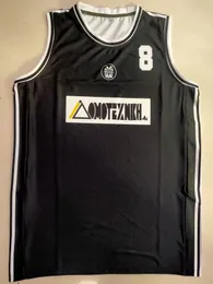 #8 Stojakovic Vintage Basketball Jersey personalizada com qualquer nome e número